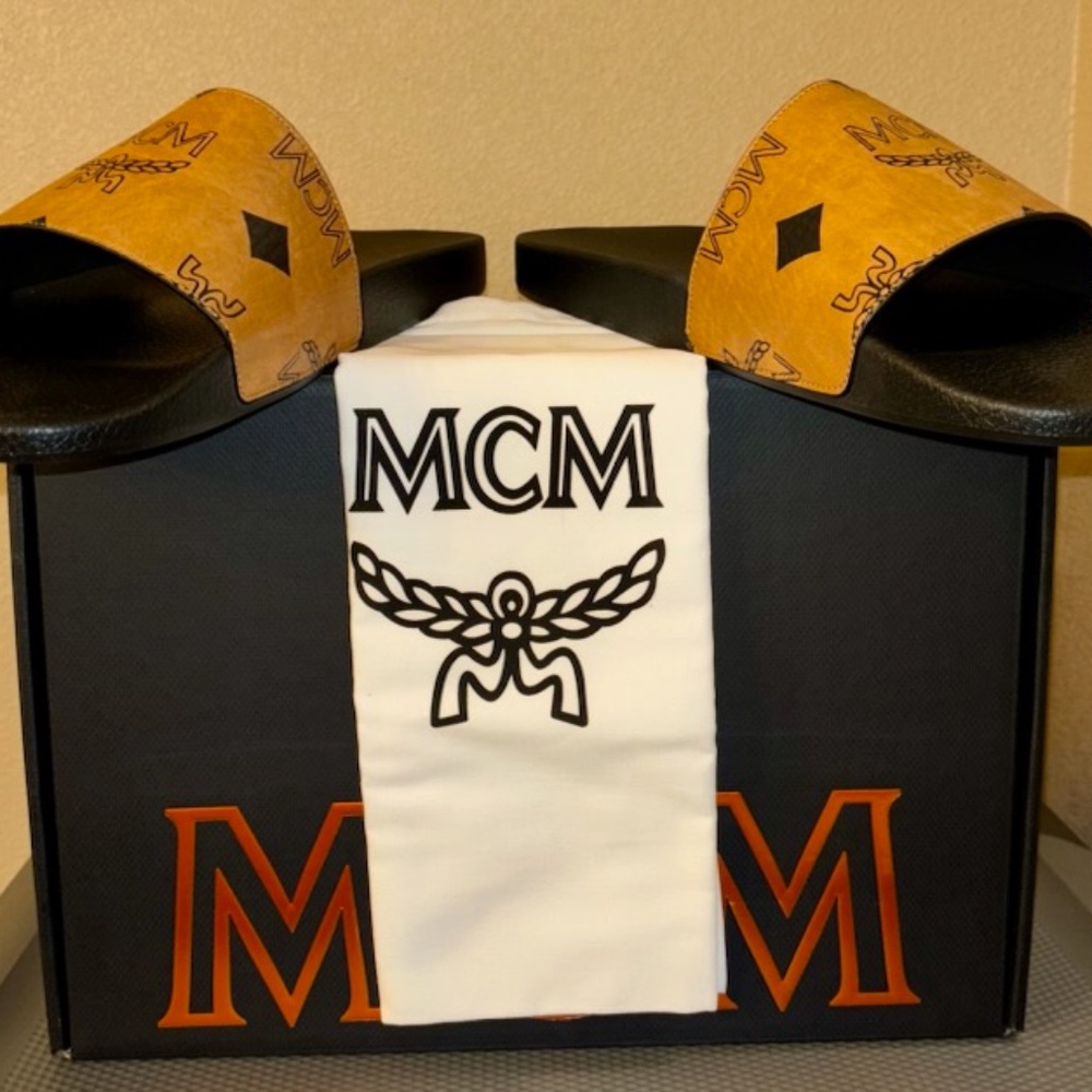 MCM Men's Slides
